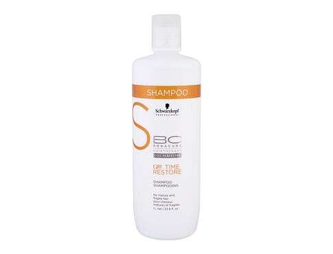 Šampon Schwarzkopf Professional BC Bonacure Q10+ Time Restore Cell Perfector 1000 ml