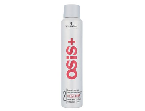 Lak na vlasy Schwarzkopf Professional Osis+ Freeze Pump 200 ml poškozený flakon