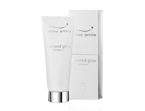 Zubní pasta swiss smile Diamond Glow 75 ml poškozená krabička