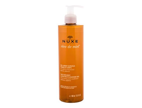 Sprchový gel NUXE Rêve de Miel® Face And Body Ultra-Rich Cleansing Gel 400 ml