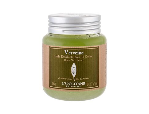 Tělový peeling L'Occitane Verveine Body Salt Scrub 400 g