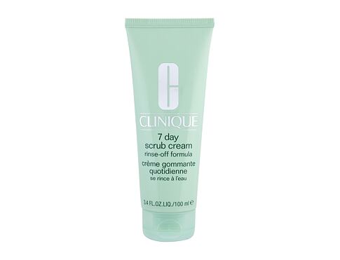 Peeling Clinique 7 Day Scrub Cream 100 ml poškozený flakon