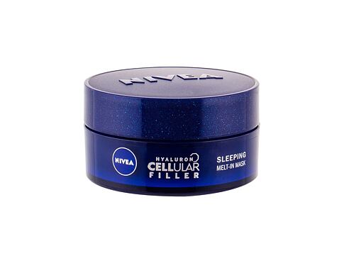 Pleťová maska Nivea Hyaluron Cellular Filler Sleeping Melt-In Mask 50 ml