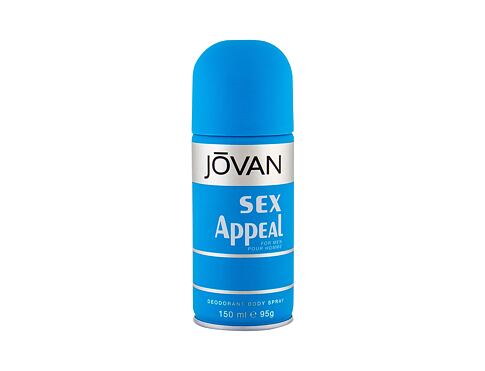 Deodorant Jövan Sex Appeal 150 ml poškozený flakon