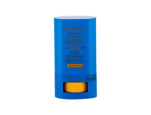 Opalovací přípravek na obličej Shiseido UV Protective Clear Stick SPF50+ 15 g Tester