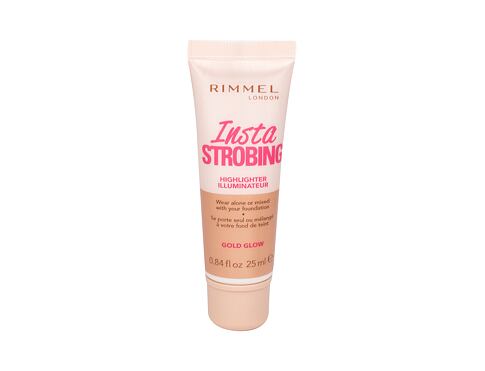Rozjasňovač Rimmel London Insta Strobing 25 ml Gold Glow