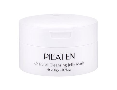 Pleťová maska Pilaten Charcoal Cleansing Jelly Mask 200 g poškozená krabička