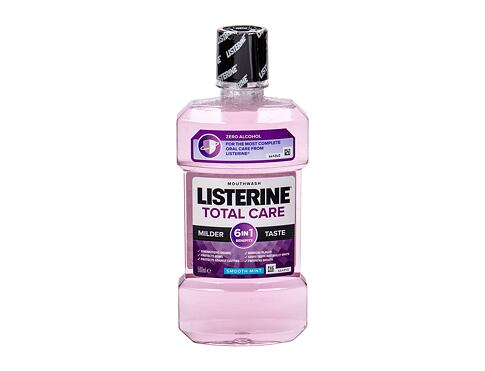 Ústní voda Listerine Total Care Mild Taste Smooth Mint 500 ml poškozený obal