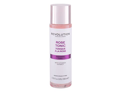 Pleťová voda a sprej Revolution Skincare Rose Tonic 200 ml