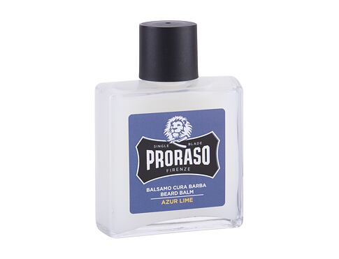 Balzám na vousy PRORASO Azur Lime Beard Balm 100 ml poškozená krabička