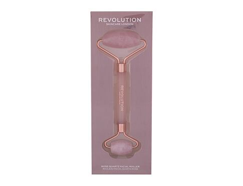 Masážní váleček a kámen Revolution Skincare Roller Rose Quartz Facial Roller 1 ks