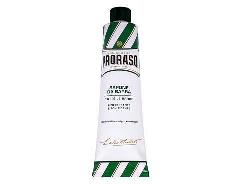 Pěna na holení PRORASO Green Shaving Soap In A Tube 150 ml poškozená krabička
