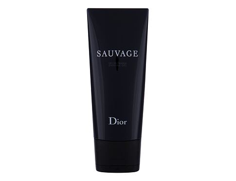 Gel na holení Christian Dior Sauvage 125 ml poškozená krabička