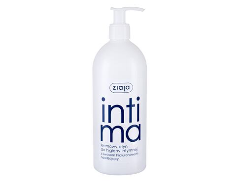 Intimní hygiena Ziaja Intimate Creamy Wash With Hyaluronic Acid 500 ml poškozený flakon