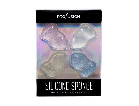Aplikátor Profusion Make-up Sponges Silicone 4 ks poškozená krabička