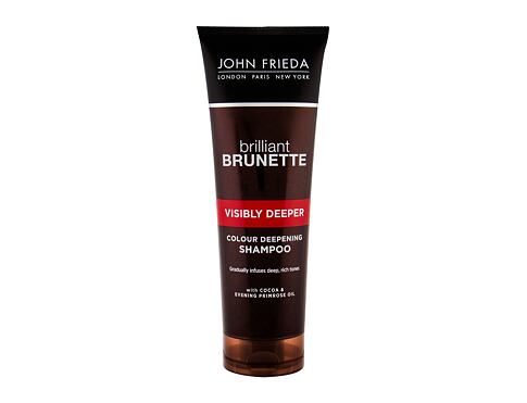 Šampon John Frieda Brilliant Brunette Visibly Deeper 250 ml poškozený flakon