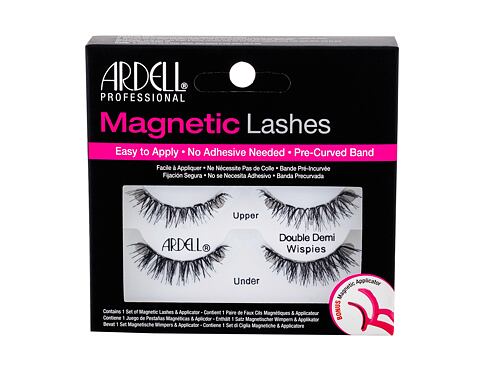 Umělé řasy Ardell Magnetic Double Demi Wispies 1 ks Black poškozená krabička