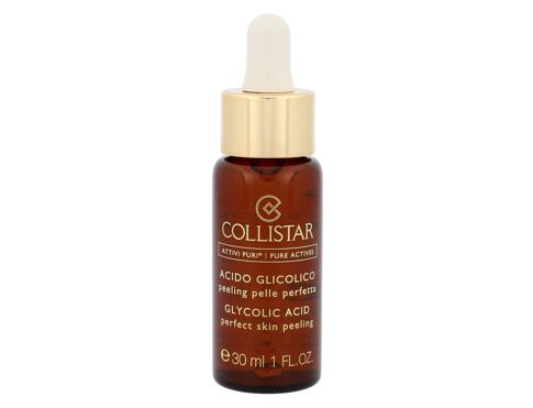 Pleťové sérum Collistar Pure Actives (Attivi Puri) Glycolic Acid Perfect Skin Peeling 30 ml poškozená krabička