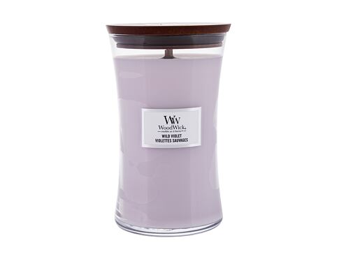 Vonná svíčka WoodWick Wild Violet 610 g