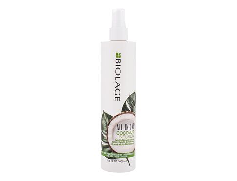 Bezoplachová péče Biolage All-in-One All-In-One Coconut Infusion Spray 400 ml