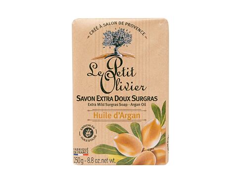 Tuhé mýdlo Le Petit Olivier Argan Oil Extra Mild Surgras Soap 250 g