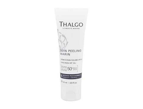 Opalovací přípravek na obličej Thalgo Soin Peeling Marin Sunscreen SPF50+ 50 ml