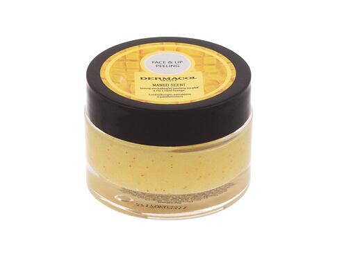 Peeling Dermacol Face & Lip Peeling Mango Scent 50 g