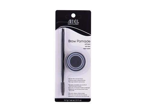 Gel a pomáda na obočí Ardell Brow Pomade Créme Pot 3,2 g Soft Black poškozený obal