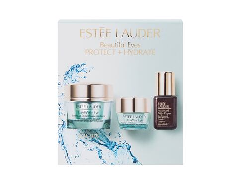 Oční gel Estée Lauder Beautiful Eyes Protect + Hydrate 15 ml poškozená krabička Kazeta