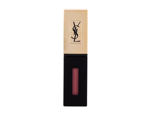 Rtěnka Yves Saint Laurent Rouge Pur Couture Glossy Stain 6 ml 105 Corail Hold Up poškozená krabička