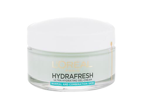 Denní pleťový krém L'Oréal Paris HydraFresh Ultra-Hydrating Gel-Cream 50 ml poškozená krabička