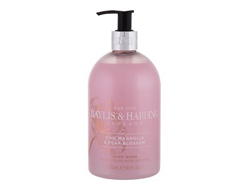 Tekuté mýdlo Baylis & Harding Pink Magnolia & Pear Blossom 500 ml poškozený obal