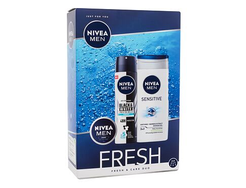 Sprchový gel Nivea Men Fresh 250 ml poškozená krabička Kazeta