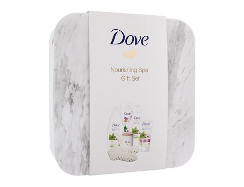 Sprchový gel Dove Nourishing Spa Gift Set 250 ml poškozená krabička Kazeta
