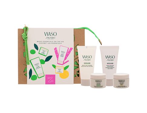 Denní pleťový krém Shiseido Waso Essentials On The Go 15 ml Kazeta