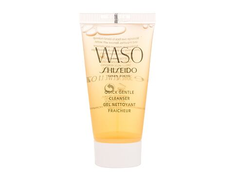 Čisticí gel Shiseido Waso Quick Gentle Cleanser 30 ml poškozená krabička