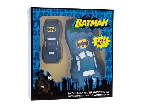 Pěna do koupele DC Comics Batman Bath Hero Water Shooter Set 300 ml poškozená krabička Kazeta