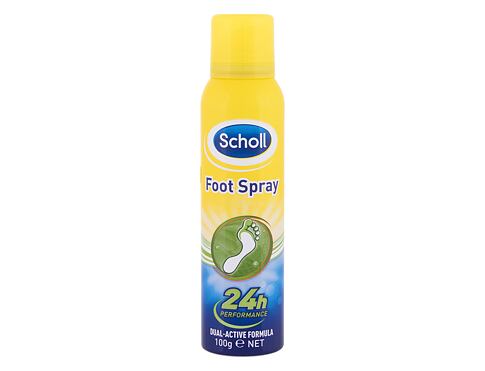 Sprej na nohy Scholl Foot Spray 24h Performance 150 ml poškozený flakon