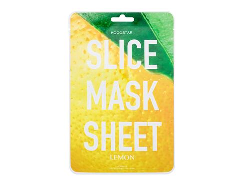 Pleťová maska Kocostar Slice Mask Lemon 20 ml