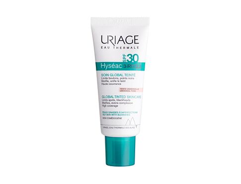 Denní pleťový krém Uriage Hyséac 3-Regul Global Tinted Skincare SPF30 40 ml