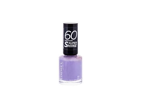 Lak na nehty Rimmel London 60 Seconds By Rita Ora 8 ml 558 Go Wild-Er-Ness poškozený flakon