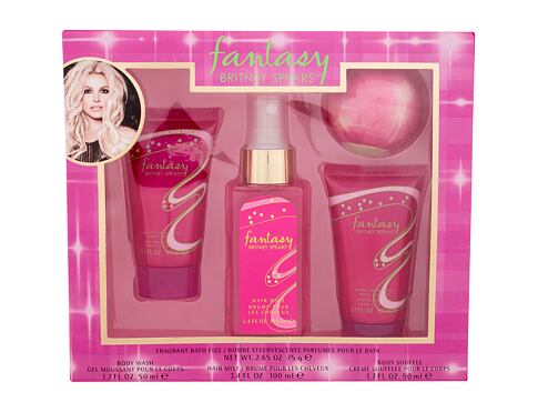 Vlasová mlha Britney Spears Fantasy 100 ml poškozená krabička Kazeta