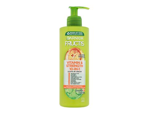 Bezoplachová péče Garnier Fructis Vitamin & Strength 10-IN-1 Leave-In-Cream 400 ml
