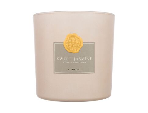 Vonná svíčka Rituals Private Collection Sweet Jasmine 1000 g poškozená krabička