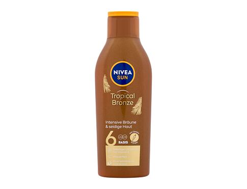 Opalovací přípravek na tělo Nivea Sun Tropical Bronze Milk SPF6 200 ml