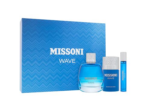 Toaletní voda Missoni Wave 100 ml poškozená krabička Kazeta