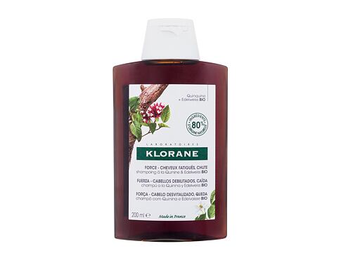 Šampon Klorane Organic Quinine & Edelweiss Strength - Thinning Hair, Loss 200 ml