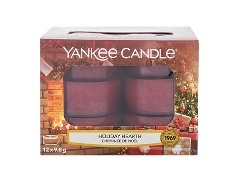 Vonná svíčka Yankee Candle Holiday Hearth 117,6 g poškozená krabička