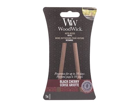 Vůně do auta WoodWick Black Cherry Auto Reeds Náplň 1 ks
