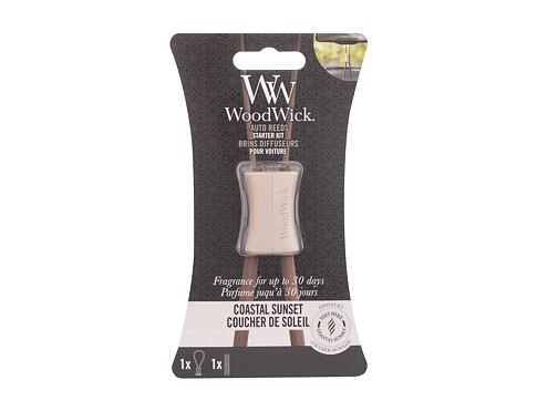 Vůně do auta WoodWick Coastal Sunset Auto Reeds Starter Kit 1 ks
